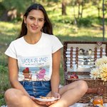 Personalized Beach Holiday Vacation Couple You and Me T-shirt  Anniversary Gift