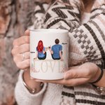 Personalised You and Me We Got This Love Story White Ceramic Mug for Office and Home