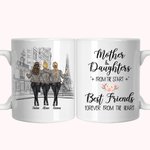 Personalised Mother and Daughter Best Friends Forever  11oz or 15oz White Ceramic Mug