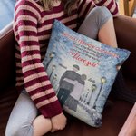 Personalizzato I Love You No matter how old we get each other Side by Side Throw Pillow Cover Romantic Sofa Decor