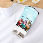 Personalised Besties Side By Side The Lake Cheers 20oz Tumbler Gift for Besties Daily Use for Best Friend