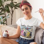 T-shirt personnalisé de voyage de couple de vacances d'été de montagne vêtements quotidiens de la Saint-Valentin