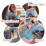 Manta de compras personalizada Madre e hija unidas para siempre Regalos para mamá Regalos para hija