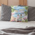 Personnalisé We're Sage and Hood Besties Best Friends Beach View Throw Pillow Cover Friend Gift Bedroom Decor