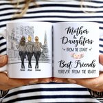 Personalised Mother and Daughter Best Friends Forever  11oz or 15oz White Ceramic Mug