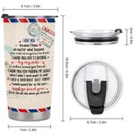 Spersonalizowany kubek To My Besties Airplane Cheers Side By Side 20oz Prezent dla najlepszej przyjaciółki Prezent dla przyjaźni