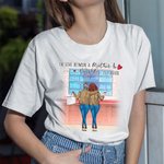 Personalized One and Only Best Mom Daughter Accompanying Shopping Wine Glasses T-shirt Mother's Day Basic T-Shirt