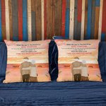 Personnalisé When We Get To The End of Our Lives Together Old Coupld Throw Pillow Cover Wife and Husband Sofa Decor