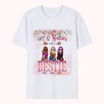 Personalised You're My Person Best Friends Drink Flowers T-shirt Gift for Best Friend Travel Best Friend Gift