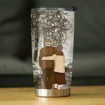 Personalised Old Couple You Are The Only One Winter Snow 20oz Tumbler Birthday for Hot and Cold Drinks