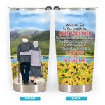 Personliga liv tillsammans Jag hade dig solros grönt berg 20oz tumbler jubileumsdag födelsedag alla hjärtans dag daglig användning