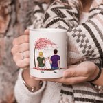 Personalized I Met You I Liked You I Love You Couple Celebration White Ceramic Mug Couple Gift