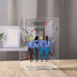 Personnalisé Meilleure Mère Forever Love Pairs Plaque Acrylique Anniversaire Décoration Acrylique