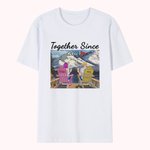 T-shirt personnalisé de voyage de couple de vacances d'été de montagne vêtements quotidiens de la Saint-Valentin