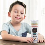 Premi d'ingresso personalizzati per bambini Icona di apprendimento scarabocchio dritto Skinny Tumbler Compleanni Bottiglia d'acqua riutilizzabile