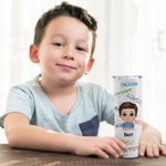 Récompense personnalisée Les enfants encouragent la rentrée scolaire Doodle Science et technologie Elem Straight Skinny Tumbler Anniversaries Bot à ea