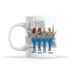 Personnalisé au monde que vous êtes une mère shopping tasse en céramique blanche cadeaux d'anniversaire pour maman
