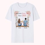 Gepersonaliseerd koppel Cheer Love Story Swinging Together T-shirt Verjaardag Sport