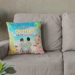 Personalized Are We Drunk Besties on Beach Throw Pillow Cover Friendship Gift for Living Room