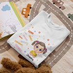 Personalised Tag Wall Student Girl Boy New Semester Begins Kid T-shirt School Season