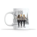 Personalised Mother and Daughter Best Friends Forever  11oz or 15oz White Ceramic Mug