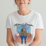 Personalized Mother and Daughter Eternal Love Shop Window T-shirt Birthday Travel