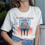 Personalized Mother Daughter Best Mom Store Shopping T-shirt Gift