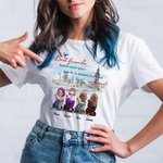 Personalizzato Best Friends Forever Never Apart Sisters T-shirt Anniversario Viaggio 3