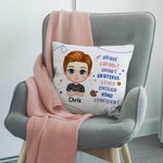 Personalised Girl Boy New Semester First Day of School Gift Throw Pillow Cover School Season Bedroom Decor