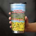 Personlig Oavsett hur gammal vi blir Jag älskar dig solros 20oz Tumbler Daglig användning Jubileum Födelsedag Alla hjärtans dag 3