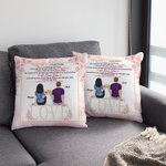 Coussin personnalisé jeter taie d'oreiller Couple assis sur des chaises Cheers décoration florale je t'aime pour toujours et toujours décorati