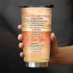 Personnalisé Forever Love Many Years Old Couple Sunset 20oz Tumbler Valentine's Day Daily Use