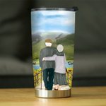 Personliga liv tillsammans Jag hade dig solros grönt berg 20oz tumbler jubileumsdag födelsedag alla hjärtans dag daglig användning