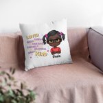 Personnalisé école saison étiquette mur fille garçon tête profil Photo jeter taie d'oreiller canapé décor