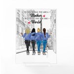 Personnalisé Meilleure Mère Forever Love Pairs Plaque Acrylique Anniversaire Décoration Acrylique