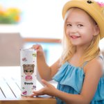 Personalised Back to School Season Encourage Children Straight Skinny Tumbler Birthdays