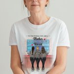 Personalized  Mom Best Love Daughters Forever Shopping Together T-shirt