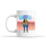 Personalized Shopping Mall Like Mother Like Daughter Oh Crap White Ceramic Mug Gift For Women Coffee Mug