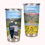 Personliga liv tillsammans Jag hade dig solros grönt berg 20oz tumbler jubileumsdag födelsedag alla hjärtans dag daglig användning