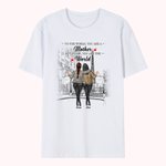 Personalized One and Only Best Mom Daughter Accompanied by City Walk T-shirt Sport
