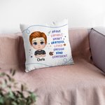 Personalised Girl Boy New Semester First Day of School Gift Throw Pillow Cover School Season Bedroom Decor
