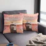 Couvre oreiller personnalisé You Are The Only One Old Couple Love Forevers Anniversary Wedding Valentine's Day Gift for Living Room