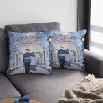 Personalized I Had You and You Had Me Each Other Throw Pillow Cover  Couples Wifey and Hubby Home Decoration