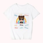 Personlig Flicka Pojke Tillbaka till skolan Present Brevpapper Skrivmaterial Elements Barn T-shirt