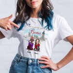 Personalized Life is Better with Friends Travel Together Sisters T-shirt Best Friend Gift Travel