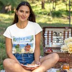 Spersonalizowana plaża Letnie wakacje Para Ty i Ja Koszulka podróżna Prezent rocznicowy do codziennego noszenia