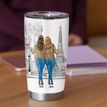 Personalized Like Mother Like Daughters Showing Love for Each Other 20oz Tumbler for Hot and Cold Drinks
