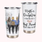 Personnalisé Meilleure Mère et Filles du Coeur 20 oz Gobelet Cadeau de Fête des Femmes Usage Quotidien
