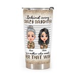 Personnalisé Crazy Mother and Daughter Special Love for Each Other 20oz Tumbler Usage quotidien