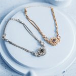 Pulsera personalizada Girasol Proyección Día de San Valentín Aniversario Cumpleaños Regalo